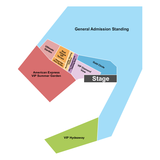 Hyde Park Maroon 5 Seating Chart